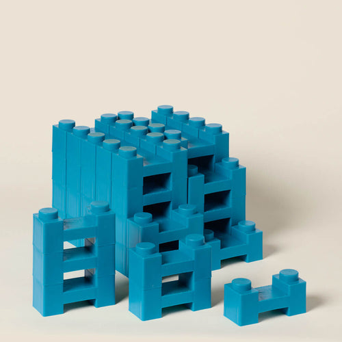 Pro 48 drying rack modular support blocks stacked together, showing the medium-capacity configuration.