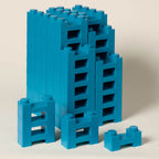 Shop 96 modular drying rack features a blue stackable design for efficient drying and space-saving storage.